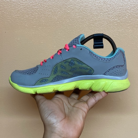 Under Armour Micro G Gray Pink Blue Green - Picture 7 of 16